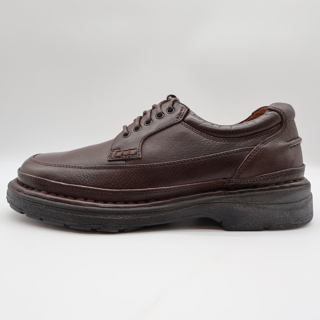 Hush Puppies Summit Persimmon Mens 8.5 Brown Leather Casual Oxford Shoes 14191 - take2supply