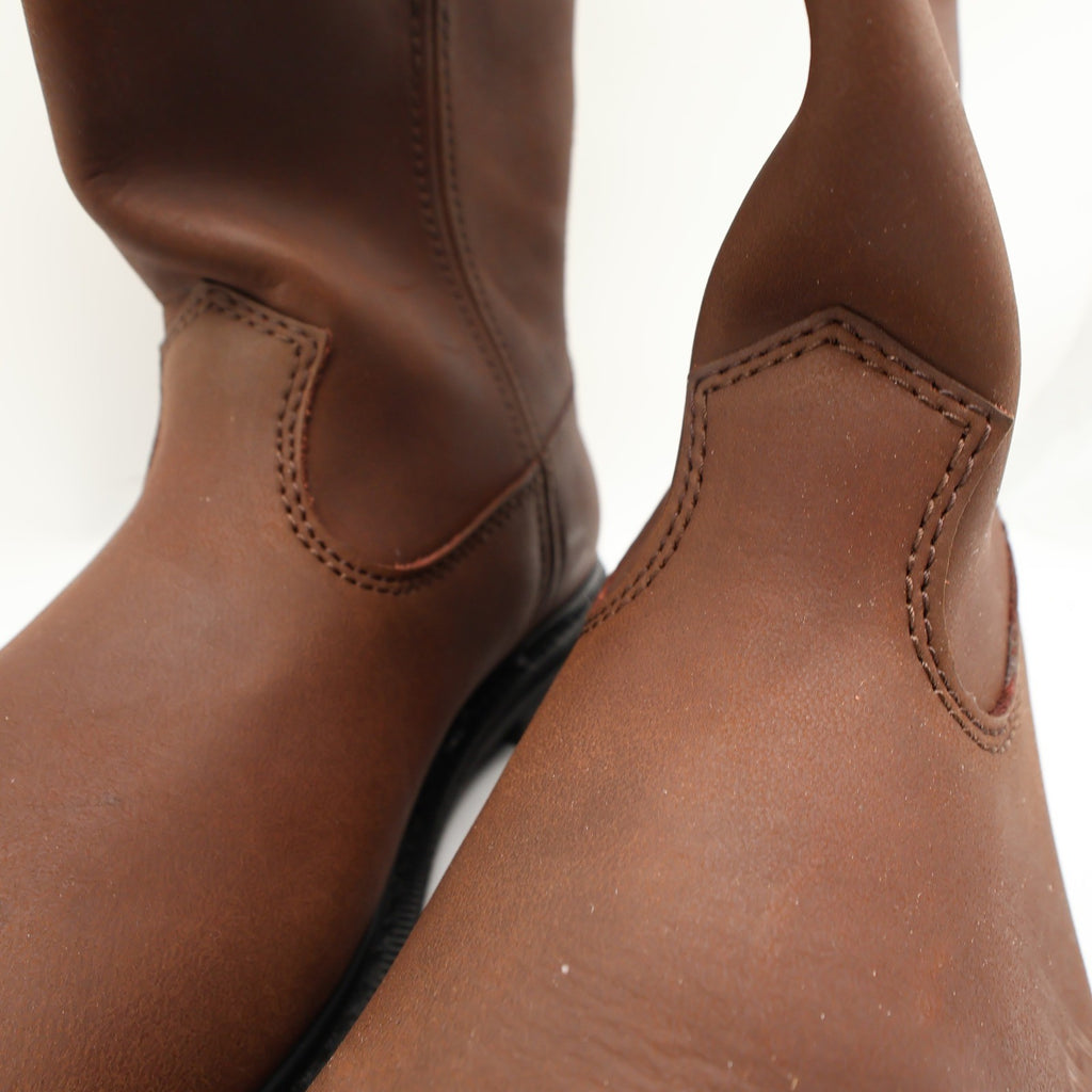 Worx by Red Wing 5701 Steel Toe Work Boots Mens 9.5 Brown Leather New NIB - take2supply