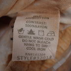 Hem & Thread Womens S Tan Cream Tie Dye Cotton Gauze Snap Bomber Jacket NWT - take2supply