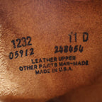 Walker Vintage Western Boots Mens 11 Brown Leather Deadstock NIB USA Made - take2supply