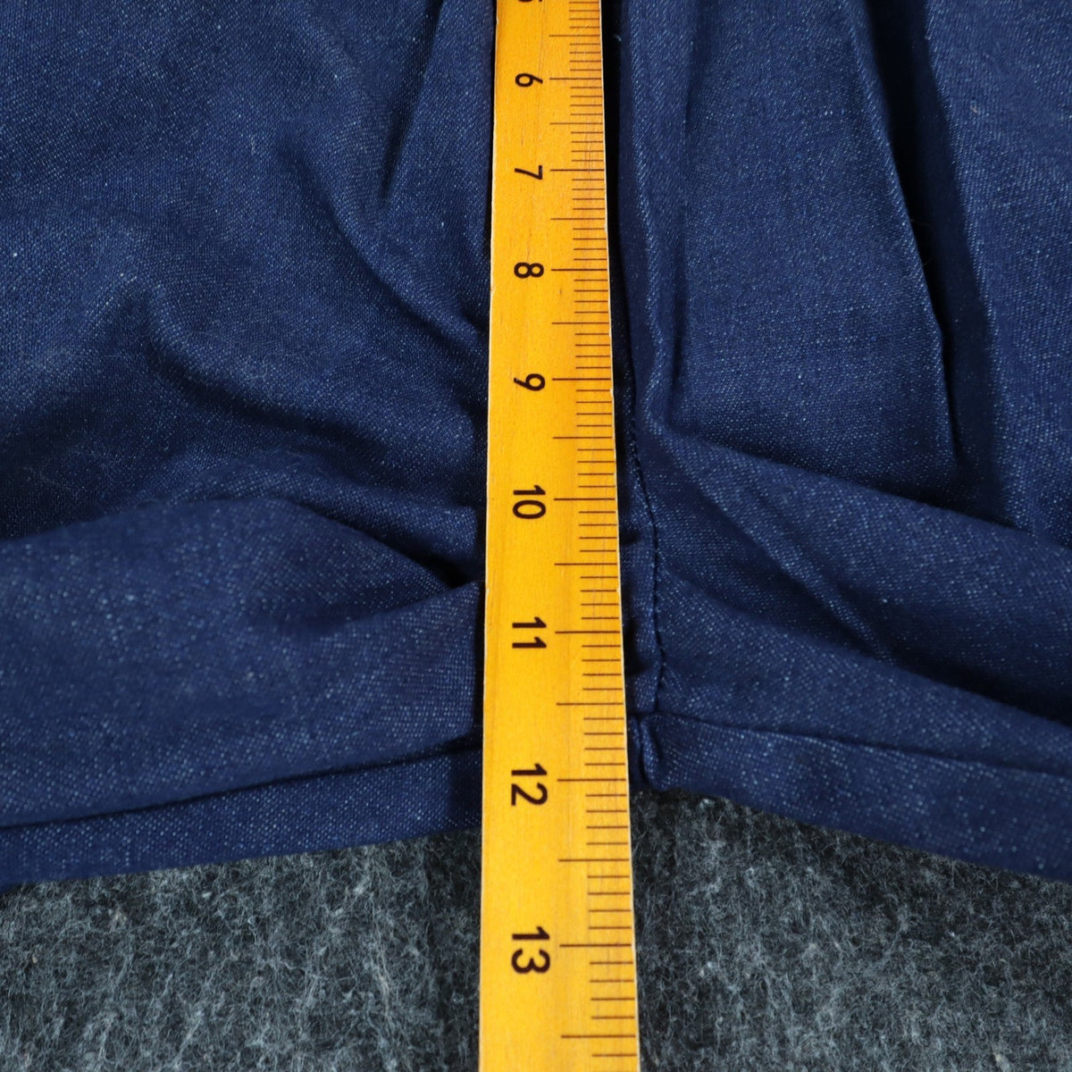 Vintage Young Maverick Jeans Girls 12 Blue Red Piping Elastic Waist USA NWT NOS - take2supply