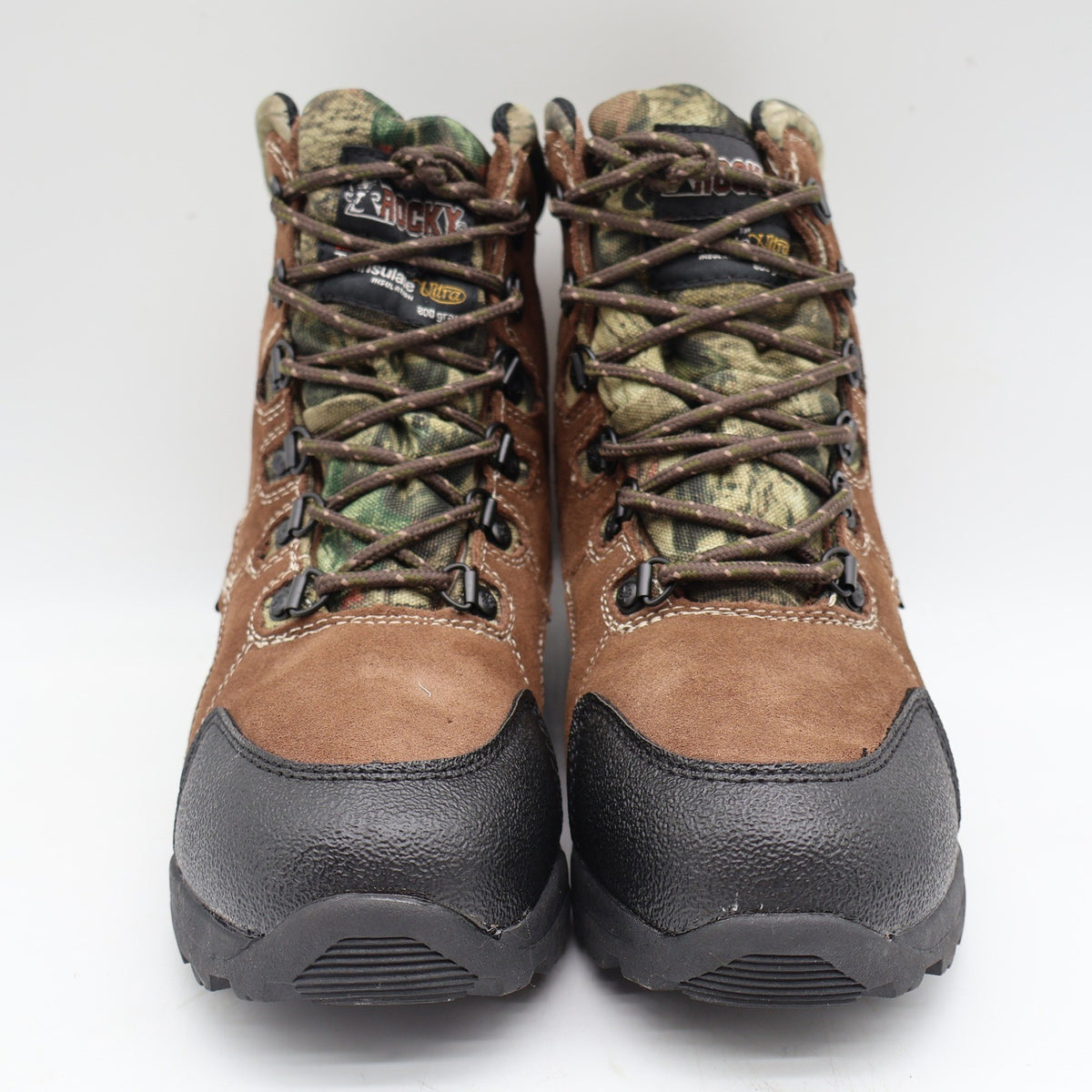 Rocky Outdoor Boots Kids 3M Brown Camo 800g Thinsulate Waterproof FQ0003710 - take2supply