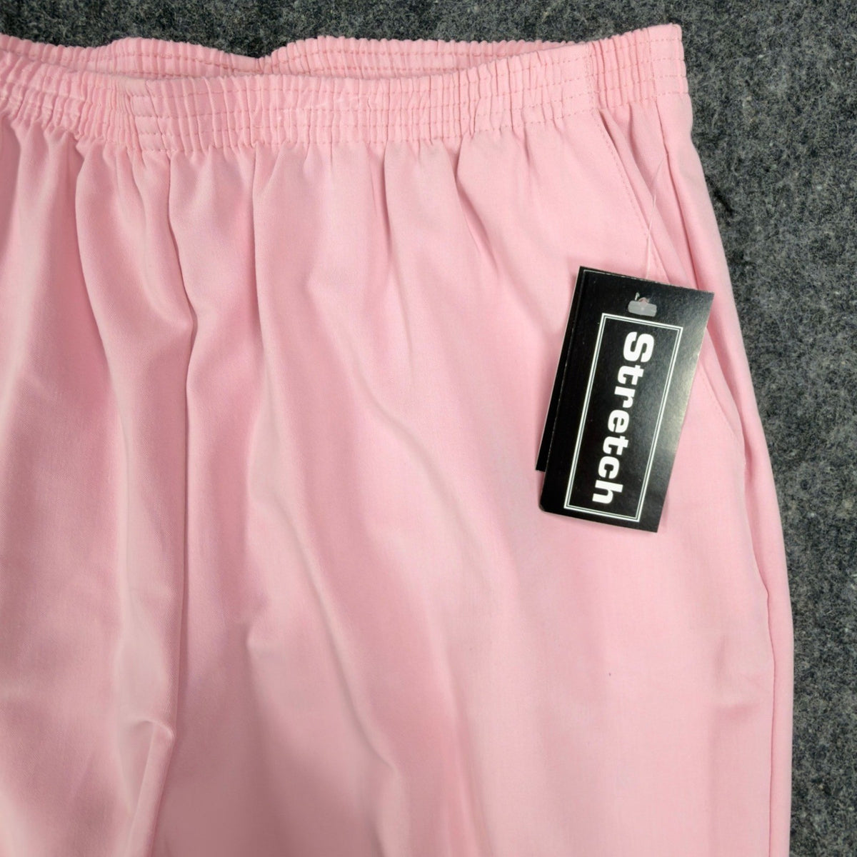 Southern Lady Pull On Pants Womens 14 Petal Pink Stretch Elastic Waist NWT - take2supply