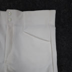 Swingster Athletic Shorts Mens L Vintage 70s White Polyester Visa Fabric USA - take2supply