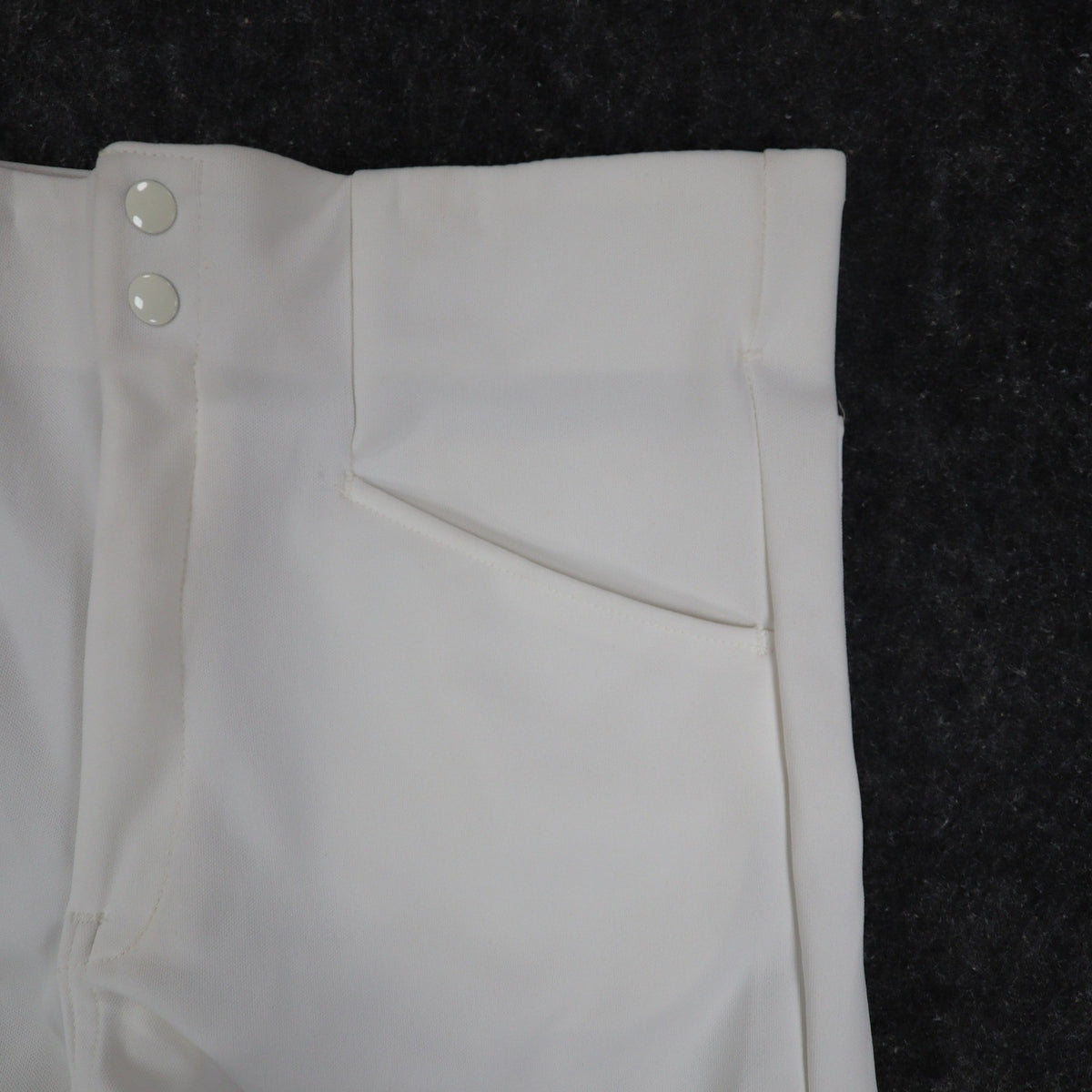 Swingster Athletic Shorts Mens L Vintage 70s White Polyester Visa Fabric USA - take2supply