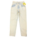 Lee 80s Vintage Marin Riders Jeans Girls 12 Acid Wash Yellow NWT C508 - take2supply