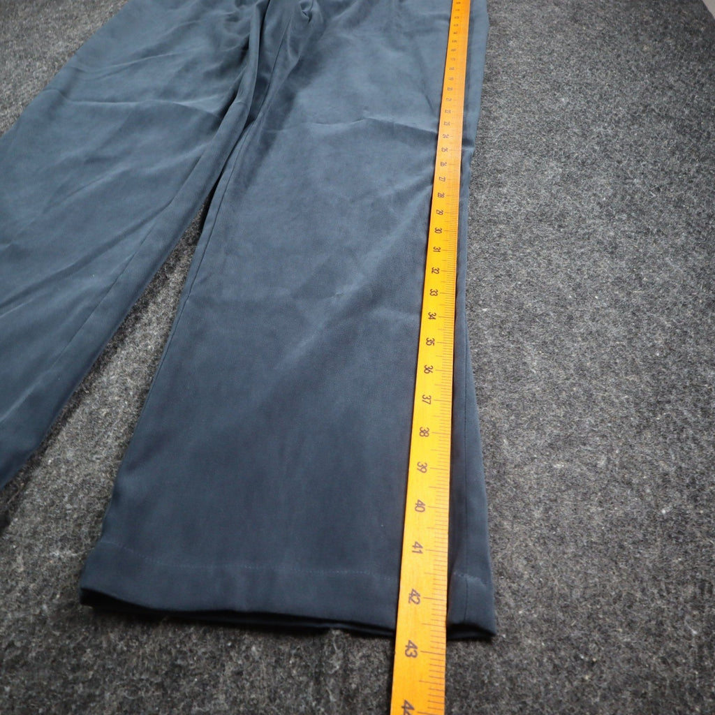 Erin London Pants Womens XL Silverado Blue Pleated Elastic Waist New NWT C853 - take2supply