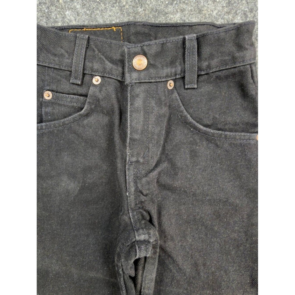 Levi's Vintage 90s 550 Jeans Toddler 4T Black Orange Tab USA NOS NWT - take2supply