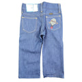Young Maverick Jeans Toddler 2 Blue Cotton Straight Leg Vintage 70s 80s NOS - take2supply