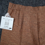 Erin London Pants Womens XL Camel Brown Pleated Straight Leg NWT NOS - take2supply