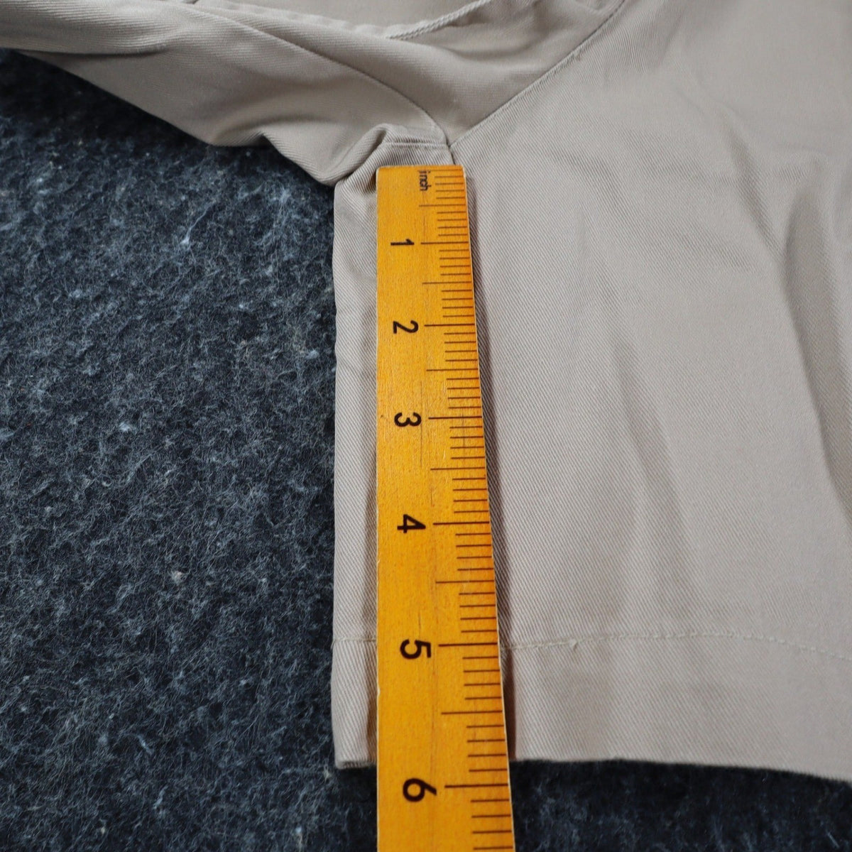 Company Collection Shorts Womens 10 Vintage 90s Tan Cotton Drawstring Deadstock - take2supply