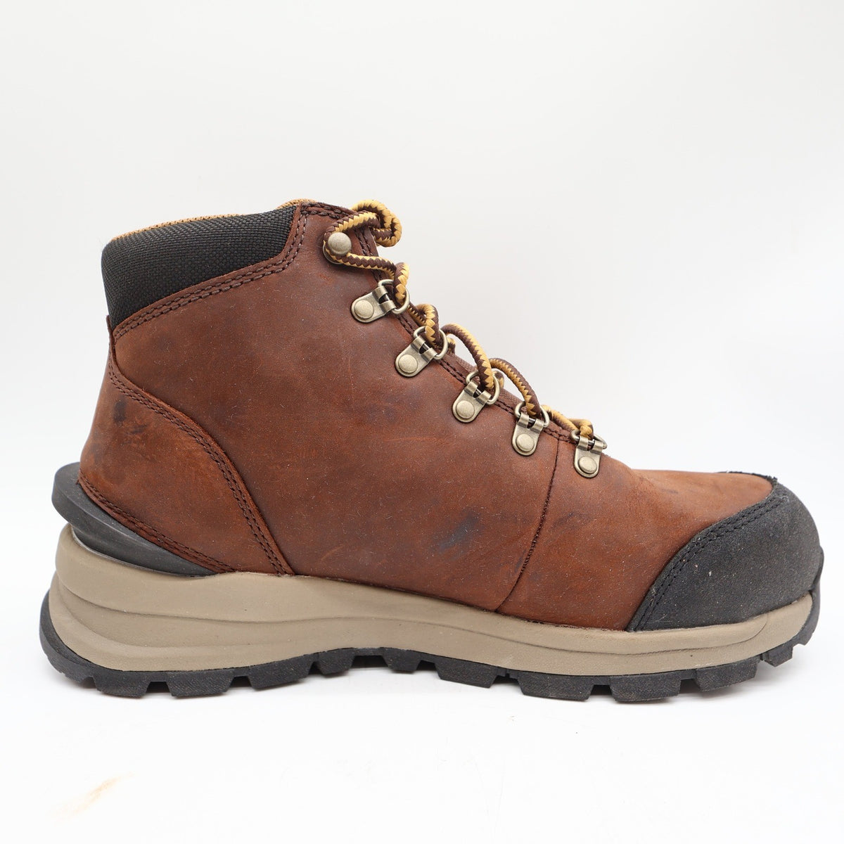 Carhartt Gilmore Waterproof Alloy Toe Work Hiker Mens 9M Brown Leather FH5550-M - take2supply