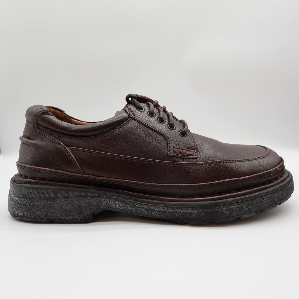 Hush Puppies Summit Persimmon Mens 8.5 Brown Leather Casual Oxford Shoes 14191 - take2supply