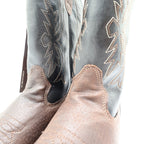 Wrangler Vintage Western Cowboy Boots Childrens 1.5 Brown Black Leather NWT - take2supply