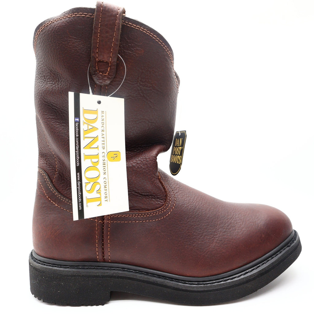 Dan Post Briar Oily Pull On Boots Mens 12D Brown Leather NWT DP69622 - take2supply