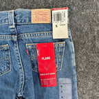 Levi's Vintage Y2K 517 Flare Jeans Girls Size 5 Blue Cotton Denim NWT - take2supply