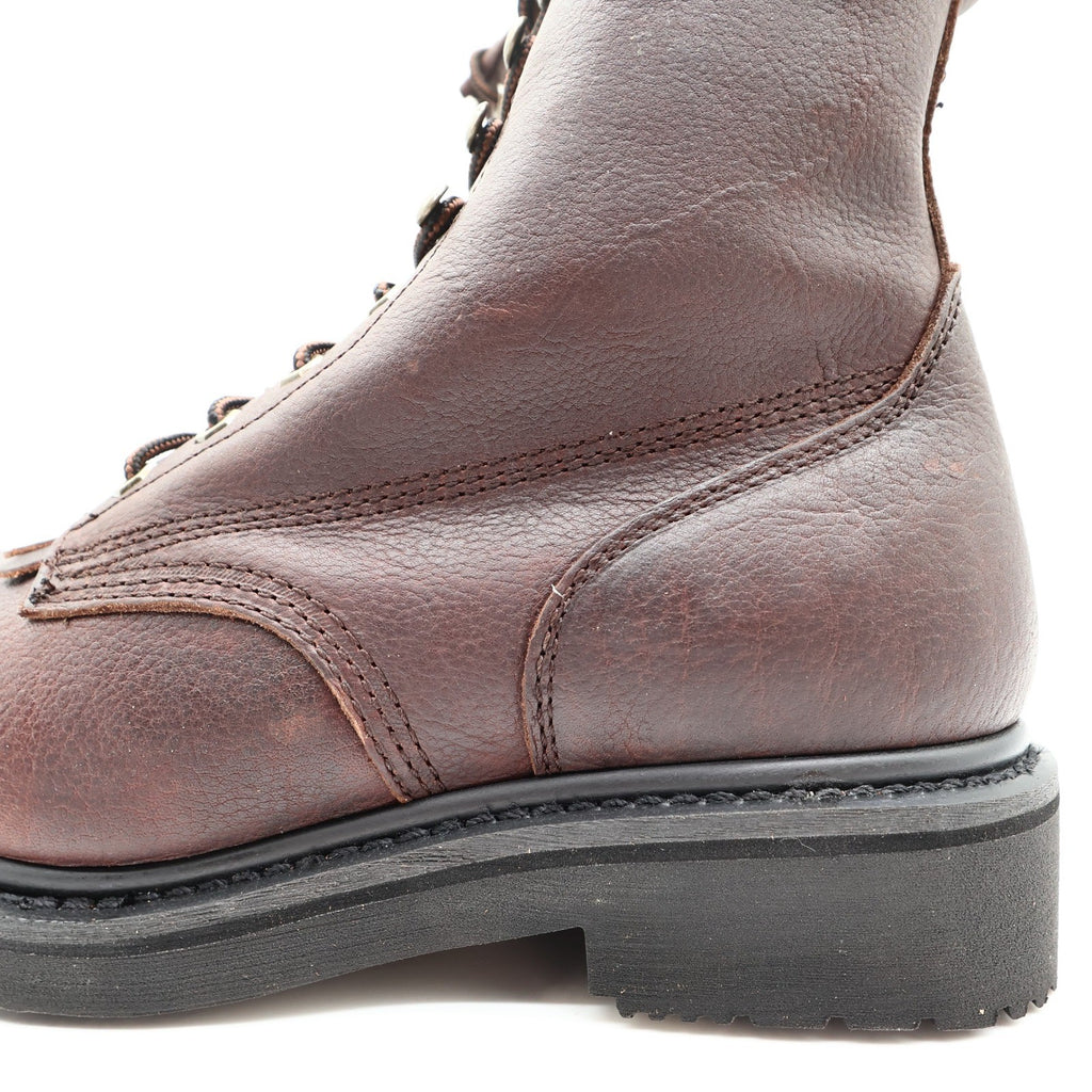 Dan Post DP69612 Briar Oily Laceup Boots Mens 10EW Brown Leather NWT New - take2supply