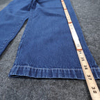 Lauren Jeans Co Ralph Lauren Jeans Womens 14 Blue Cotton Straight Classic Denim - take2supply