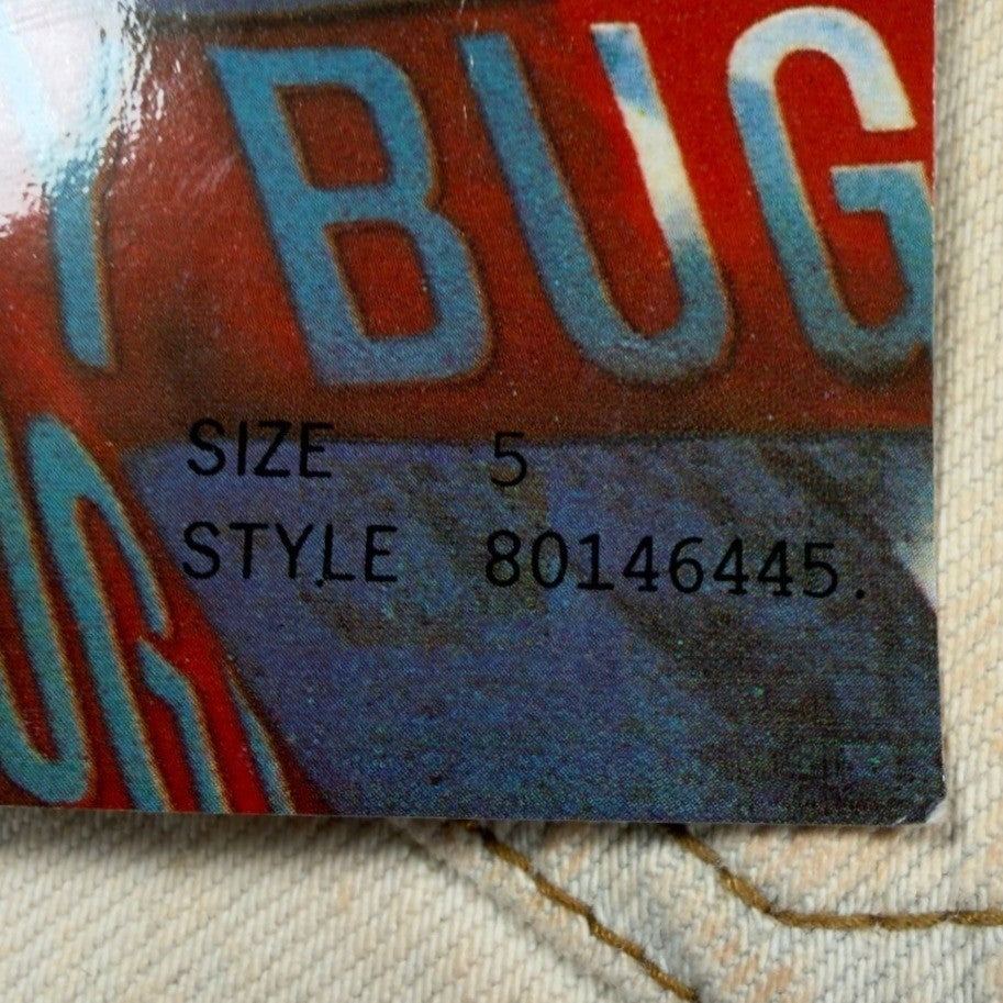 Bugle Boy Vintage 90s Jeans Womens 7 Tan Cotton NWT Made in USA High Waist Denim - take2supply