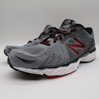 New Balance 680v4 Running Shoes Mens 10 Grey Red M680LG4 Techride ABZORB - take2supply