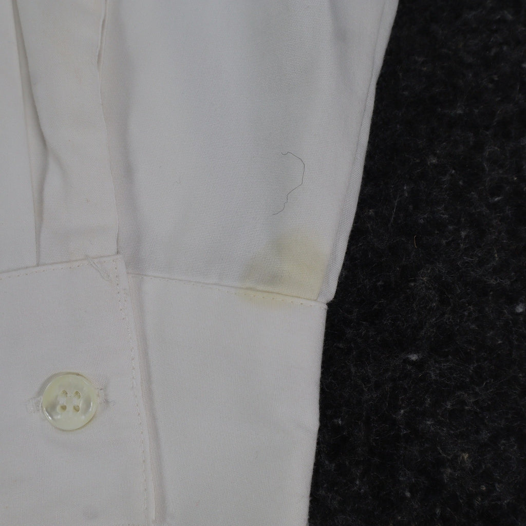 Shirtworks Christmas Shirt Womens S White Embroidered NWT NOS - take2supply