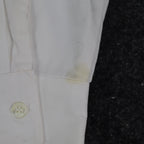 Shirtworks Christmas Shirt Womens S White Embroidered NWT NOS - take2supply