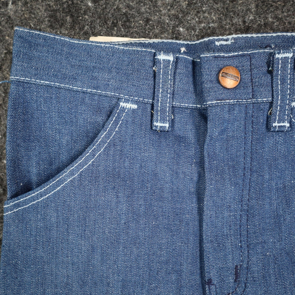 Vintage Young Maverick Boys Jeans 8 Slim Blue Flare Leg USA NWT - take2supply