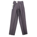 Lee Casuals Pleated Pants Womens 8M Vintage 90s Black Cotton Side Elastic NWT - take2supply