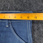 Vintage Young Maverick Jeans Boys 10 Blue Embroidered Straight Leg USA NWT - take2supply