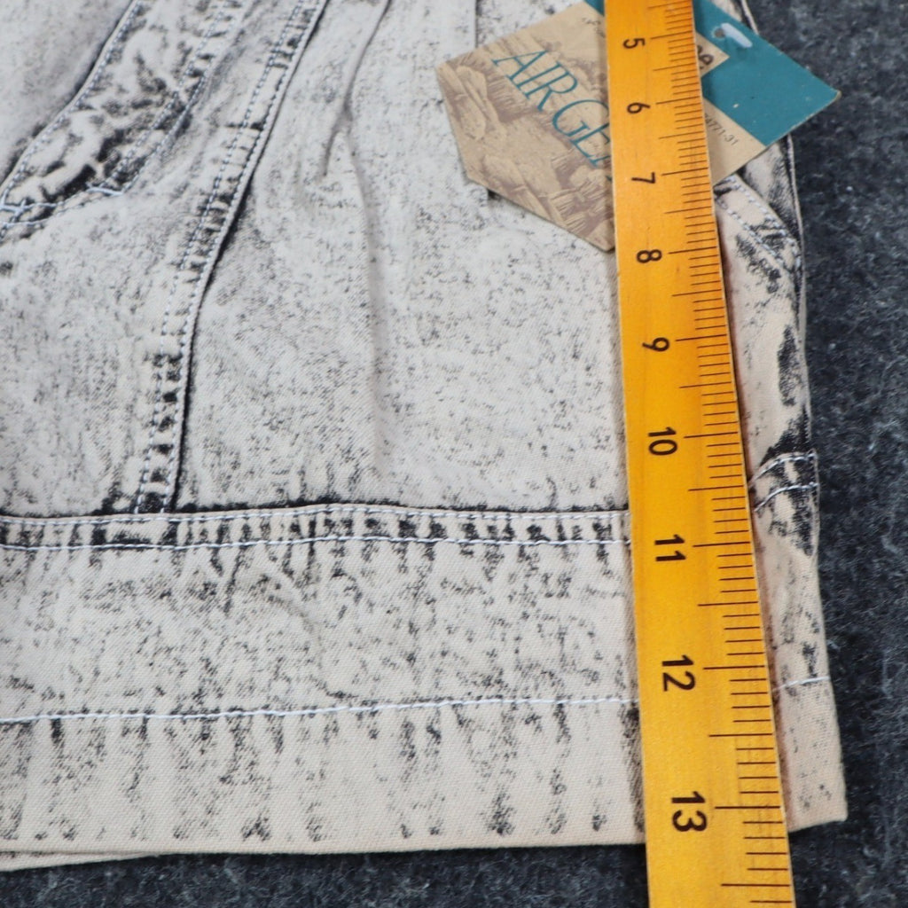 Lee Trekker Short Boys 10 Vintage 90s Cold Black Acid Wash Relaxed Fit Denim - take2supply