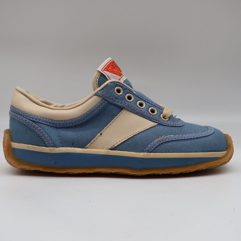 Sparx Athi-Leisure Sneakers Youth 1.5 Vintage 70s Blue Canvas Gum Sole CSH342 - take2supply