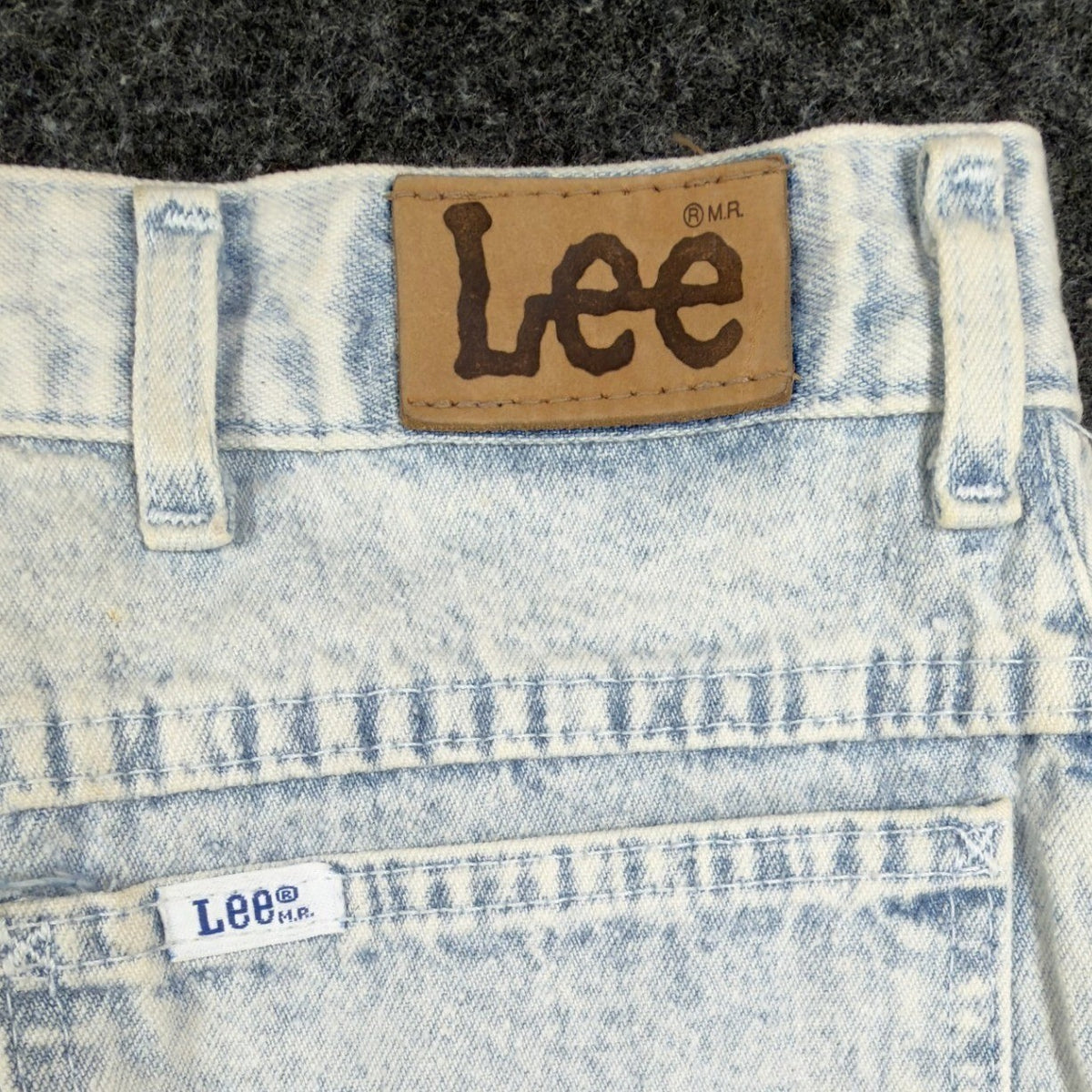 Lee Vintage 90s Easy Rider Jeans Students 28x32 Light Wash Acid Denim NWT - take2supply