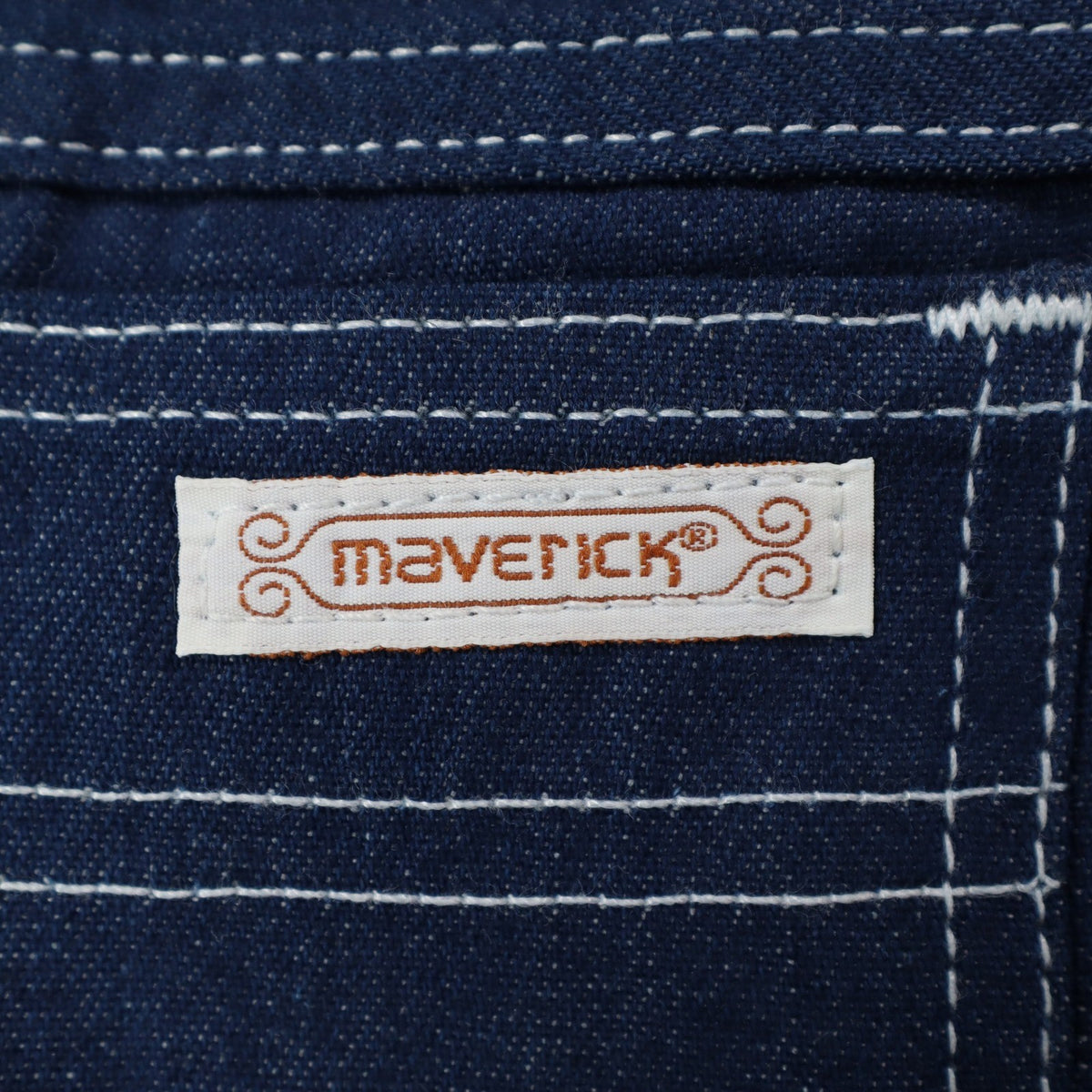 Lady Maverick Vintage Jeans Women 8 26 Deadstock Blue High Waist Straight USA - take2supply