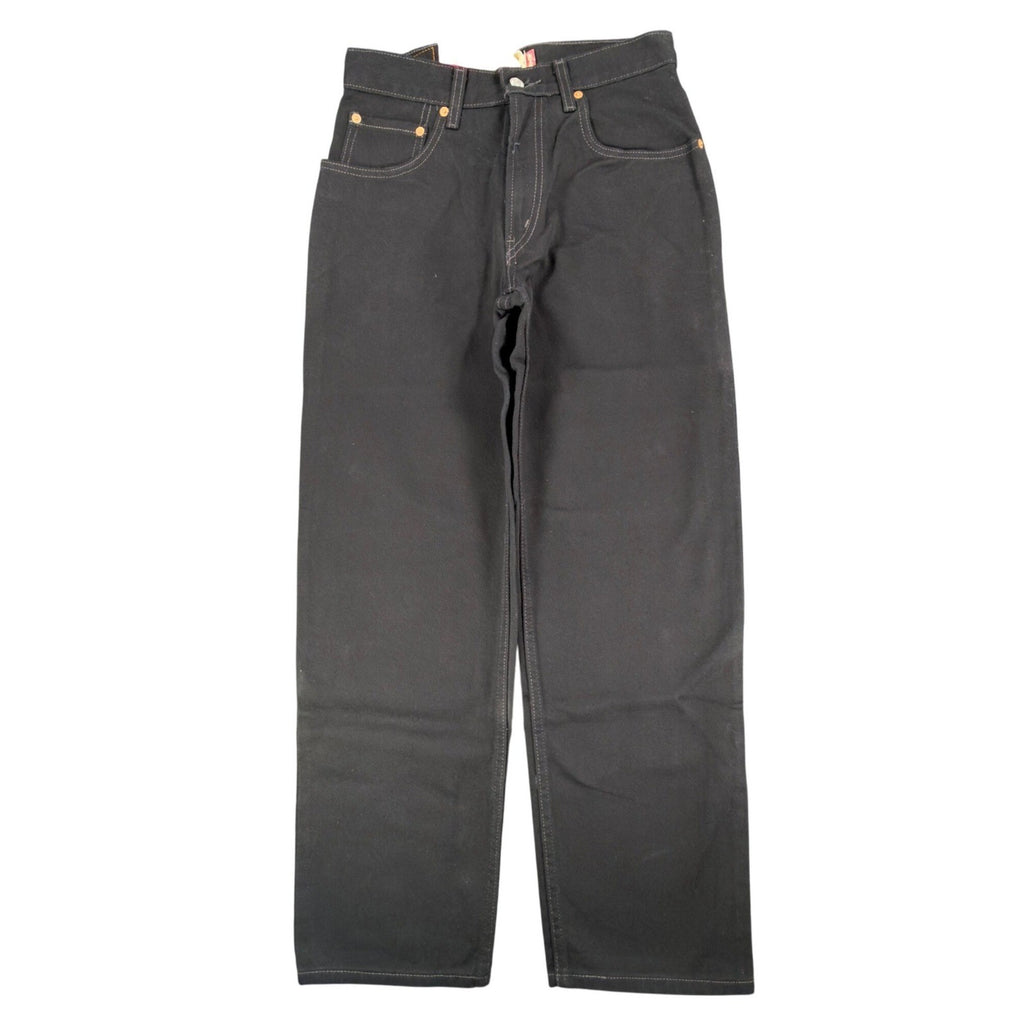 Levi's Y2K 550 Student Relaxed Fit Jeans Men 29x30 Black Denim NWT Deadstock - take2supply