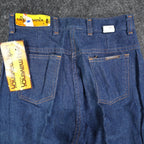 Lady Maverick Vintage Jeans Womens 8 26 Deadstock USA High Waist Straight Blue - take2supply