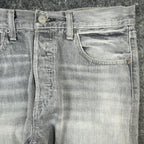 Levi's 501 Original Fit Jeans Mens 32x36 Gray Denim Straight Leg NWT C109 - take2supply