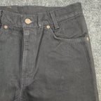 Levi's Vintage 90s 550 Relaxed Jeans Student 30x32 Black Made in USA NWT C100 - take2supply