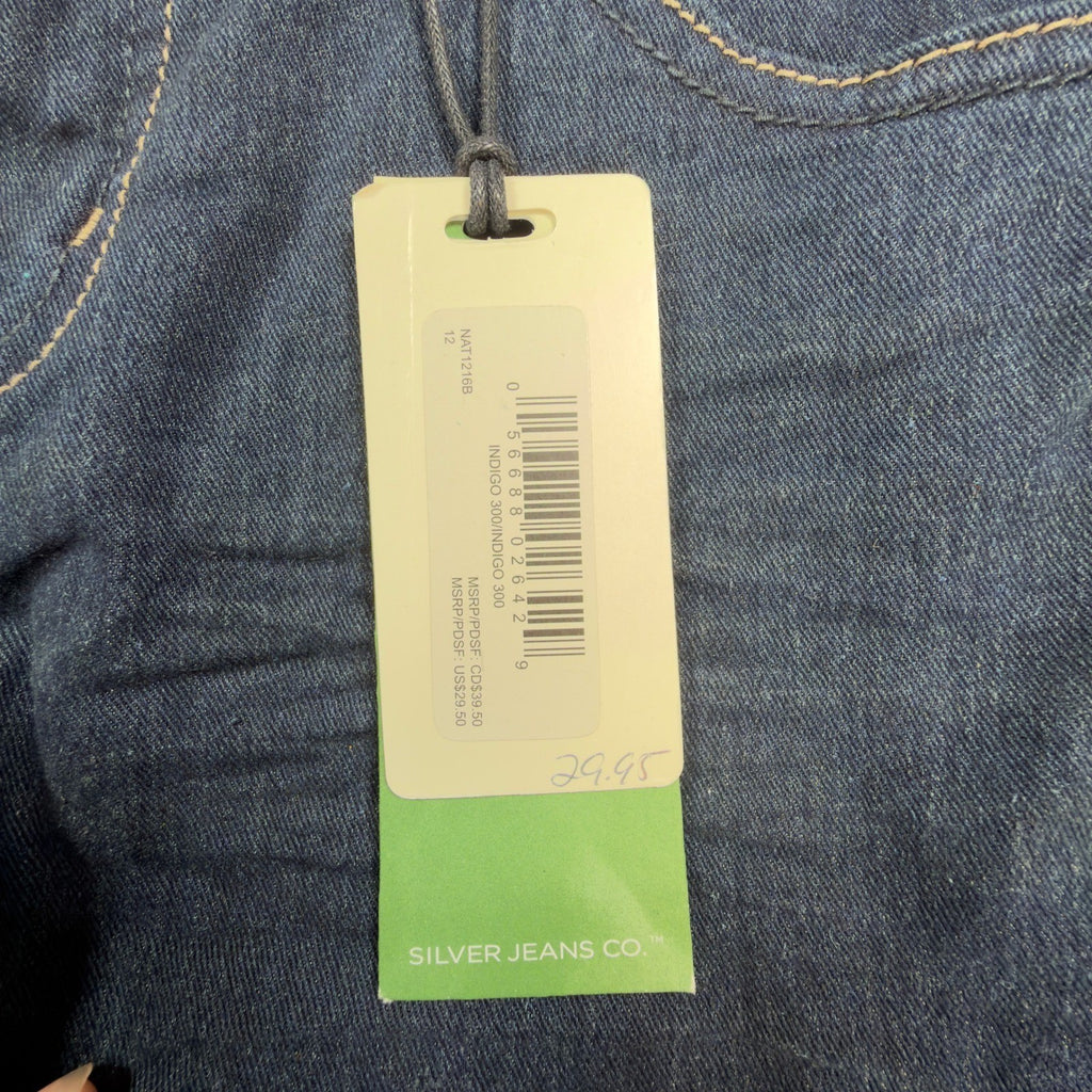Silver Jeans Co. Nathan Skinny Jeans Boys Size 12 Dark Blue Stretch NWT - take2supply