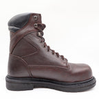 Worx By Red Wing Steel Toe Work Boots Mens 8.5 Brown Leather 5526 NIB - take2supply