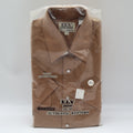 Ely Cattleman Western Shirt Mens 15.5 Brown Cotton Blend Pearl Snap Short Sleeve - take2supply
