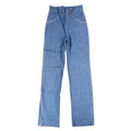 Vintage Maverick Girls Jeans 8 Slim Blue Straight Leg Denim NOS - take2supply