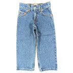 Levi's Vintage 90s Boys 4 Regular 550 Relaxed Fit Jeans Blue Denim NWT - take2supply