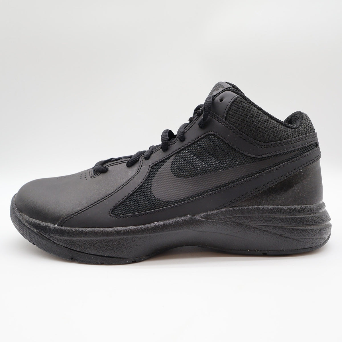 Nike The Overplay VIII Mens 8.5 Black Anthracite Basketball Shoes 637382-001 - take2supply