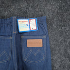 Young Maverick Boot Jean Kids 4 Vintage 70s Blue Denim Deadstock USA 75M16WD - take2supply