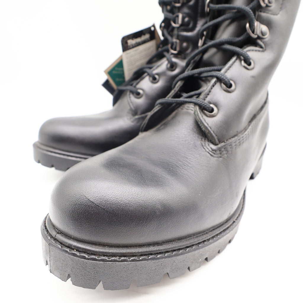 Rocky 1950 8" Collar Boot Mens 9.5 Black Leather Waterproof Insulated NIB - take2supply