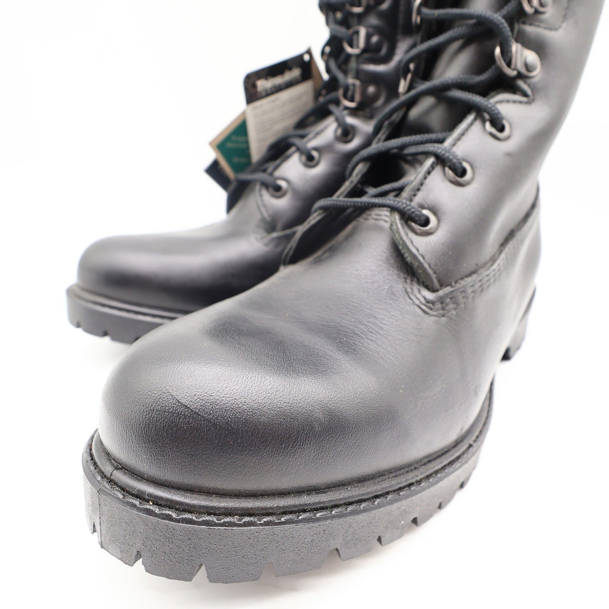 Rocky 1950 8" Collar Boot Mens 9.5 Black Leather Waterproof Insulated NIB - take2supply