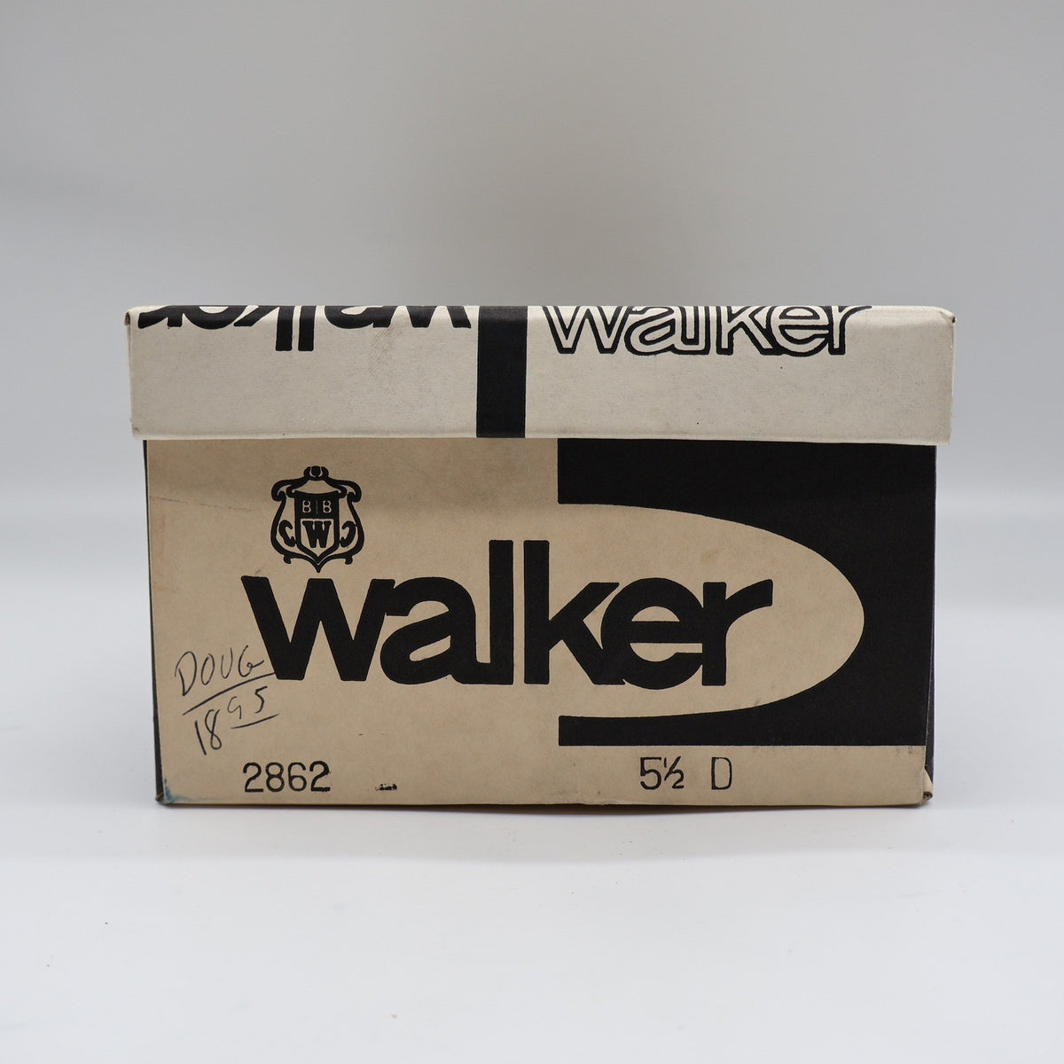Walker Oxford Sneakers 5.5 D Vintage Brown Suede Gum Sole Deadstock Retro - take2supply