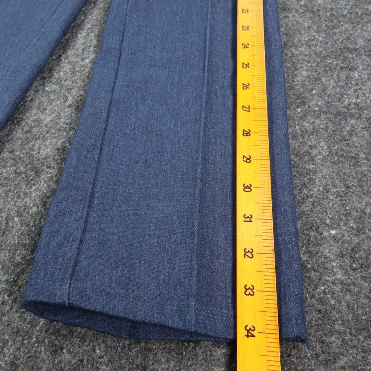 Maverick Straight Leg Jeans Boys 10 Reg Vintage 70s Blue Cotton Poly USA C951 - take2supply