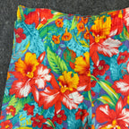 Vintage That's Me Shorts Womens 5/6 90s Hawaiian Tropical Floral Cotton NWT - take2supply