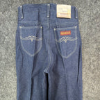 Maverick Jeans Boys 16 Slim Vintage 70s 80s Dark Wash Straight Leg Denim USA NWT - take2supply